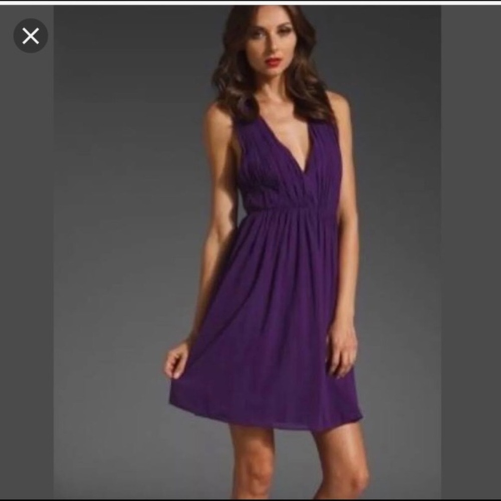 Alice + Olivia Caprice Cross Back Dress M